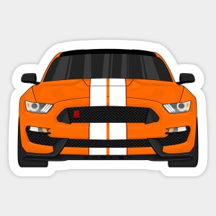 GT350R TWISTER ORANGE Sticker